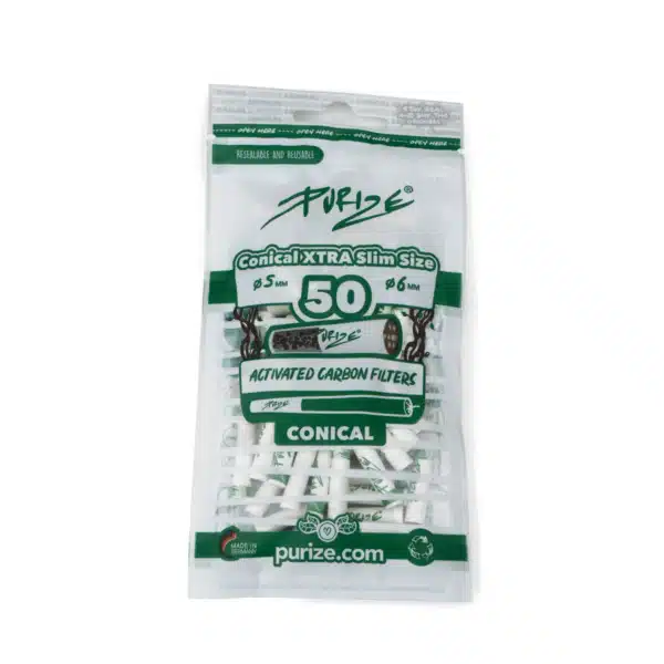 Pack da 50 Filtri a carboni attivi Purize Conici