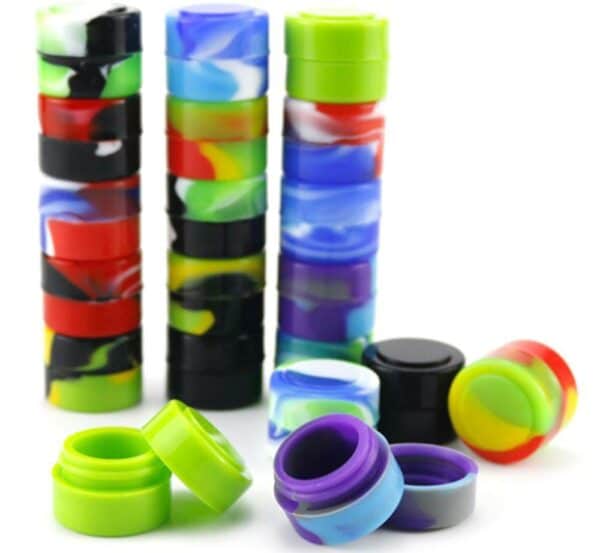 Jar contenitore in silicone 5ml Multicolor - immagine 3