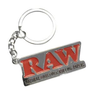 RAW Metal Keychain - Portachiavi Logato
