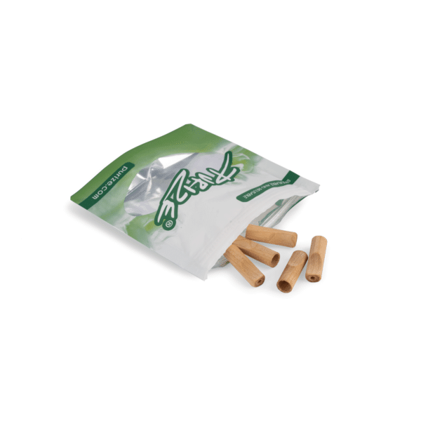 Dettaglio Pack da 5 Bocchini in legno aromatizzati : Wooden Mouth Purize Xtra Slim 5,9mm