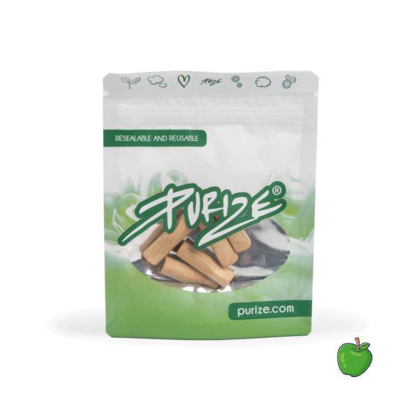 Pack da 5 Bocchini in legno aromatizzati : Wooden Mouth Purize Xtra Slim 5,9mm Apple