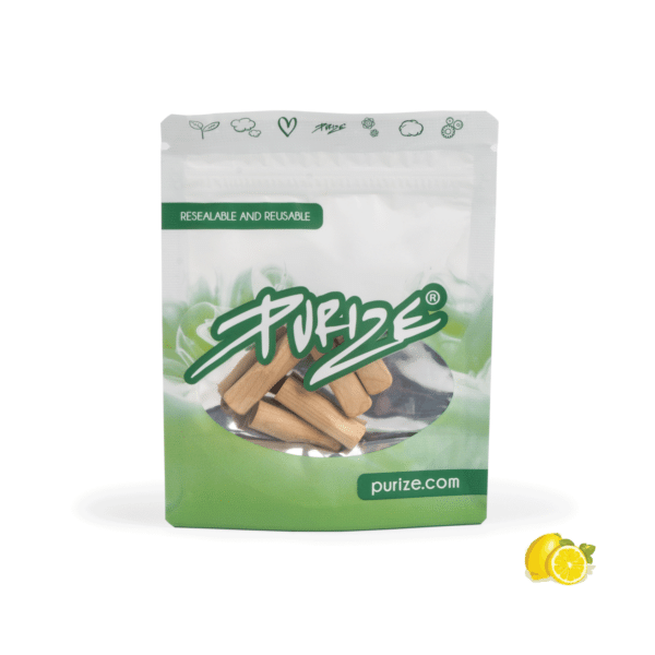 Pack da 5 Bocchini in legno aromatizzati : Wooden Mouth Purize Xtra Slim 5,9mm Lemon