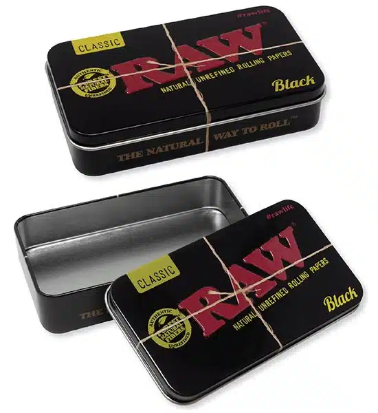 Raw Metal Tin Box