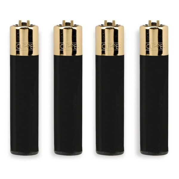 Clipper Large - Black Gold Cap