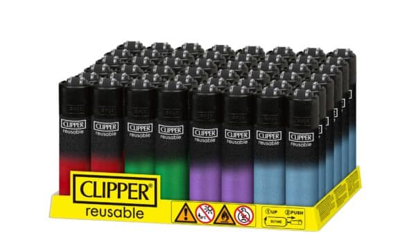 Clipper Large - Collezione Black Crystal Gradient