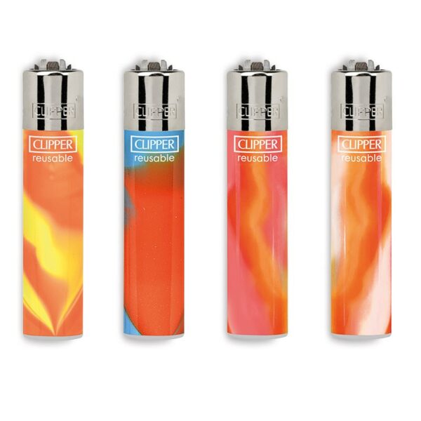 Clipper Large - Collezione Orange Nebula Mix