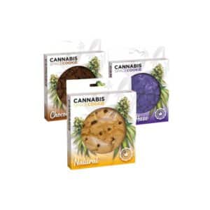 Cannabis Space Cookies - Natural Cioccolato Purple Haze