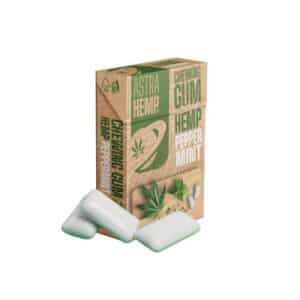 Chewing Gum Cannabis e Menta - Astra Hemp Sugar Free