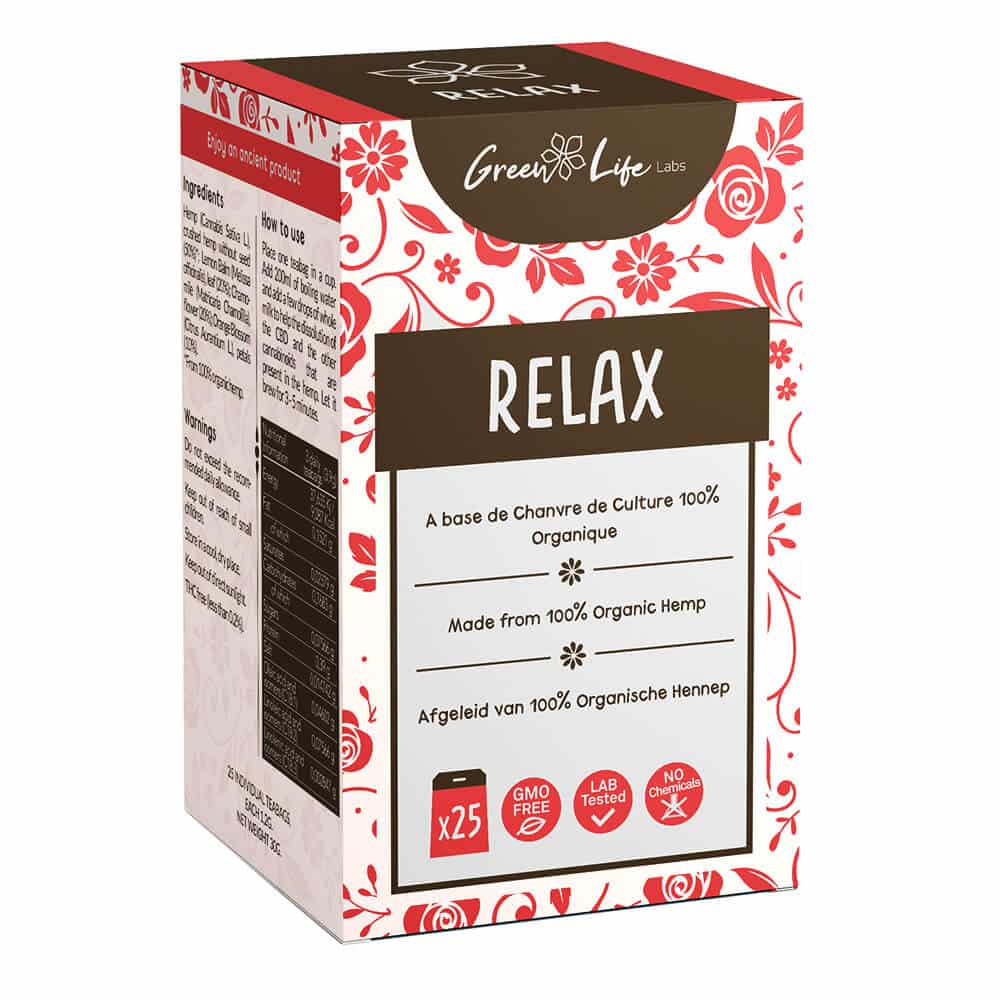 Relax – Tisana di Canapa CBD Greenlife