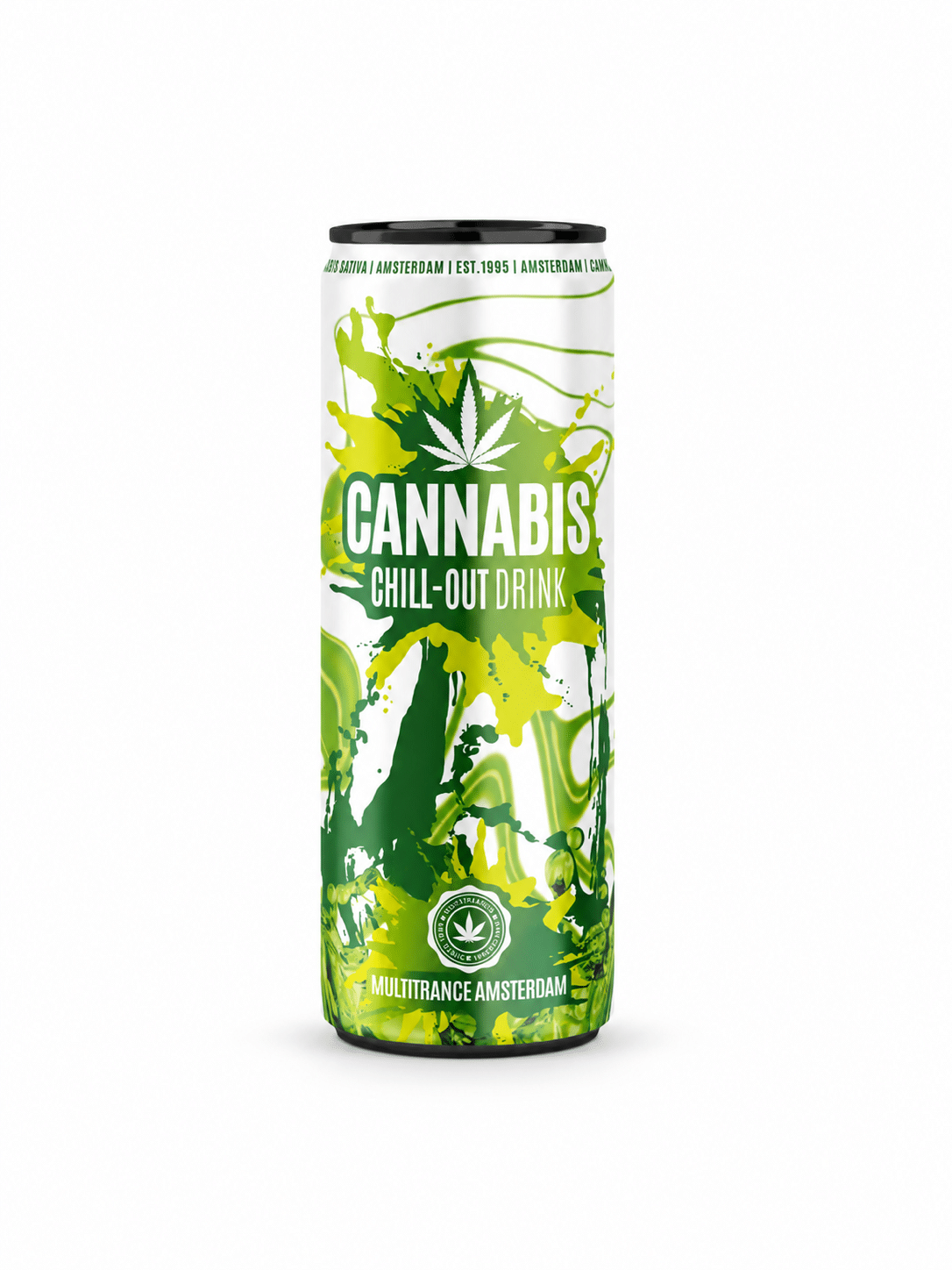 Cannabis Chillout Drink Haze in lattina da 25 cl