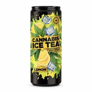Tè Freddo alla Canapa Gold Leaf in lattina da 25 cl