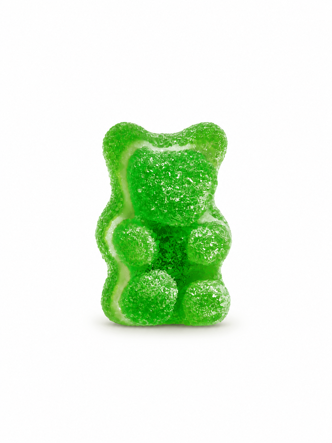 Dettaglio di un orsetto gommoso Gummy Pot Alien Mix Multitrance